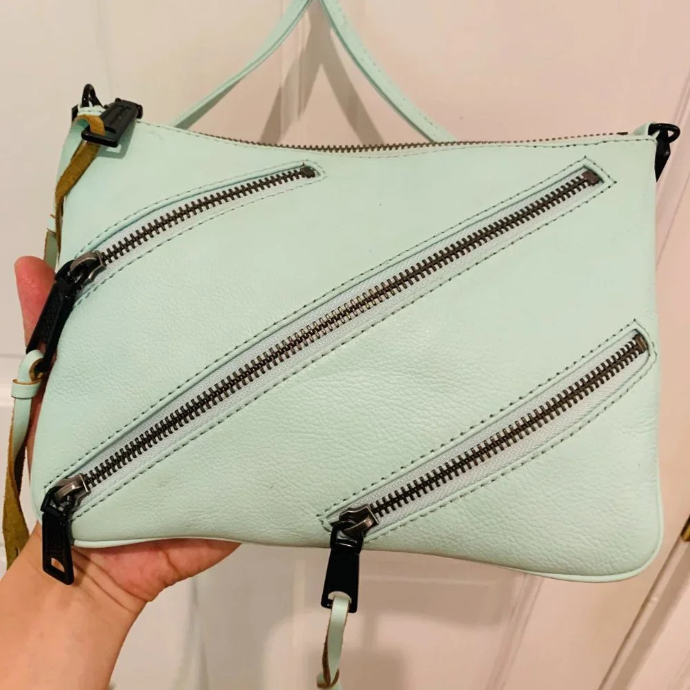 Rebecca Minkoff Leather Crossbody Bag - Picture 11 of 13
